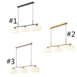 北欧ガラスペンダントライトクリエイティブ錬鉄天井ライト