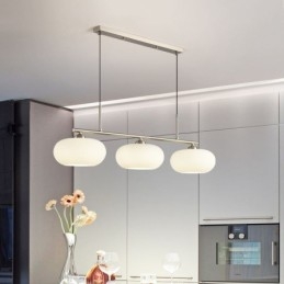 北欧ガラスペンダントライトクリエイティブ錬鉄天井ライト