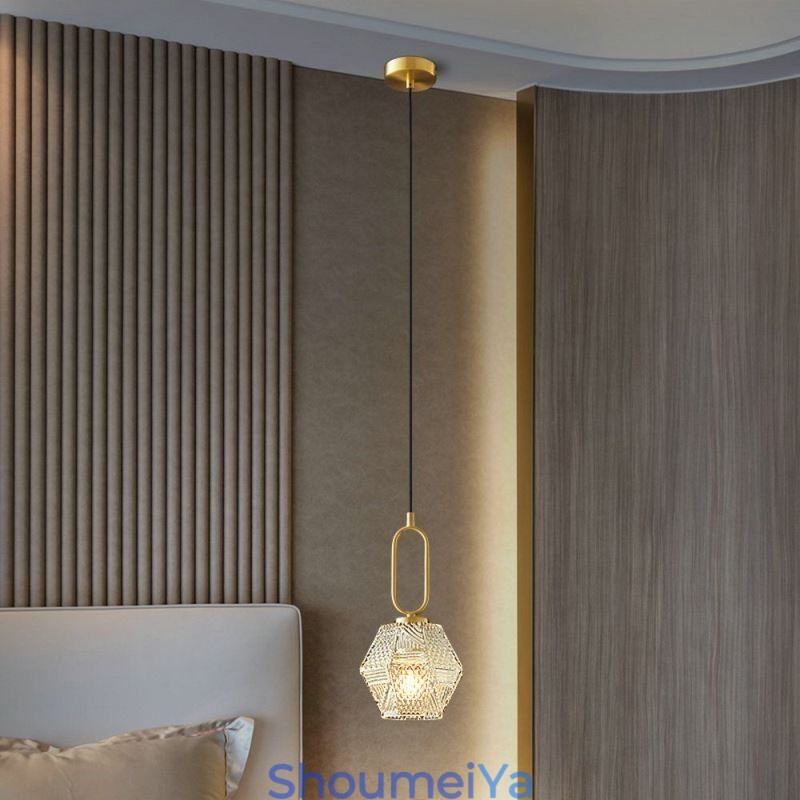 モダンなペンダントライト ガラス製ホーム照明 クリエイティブなペンダントライト