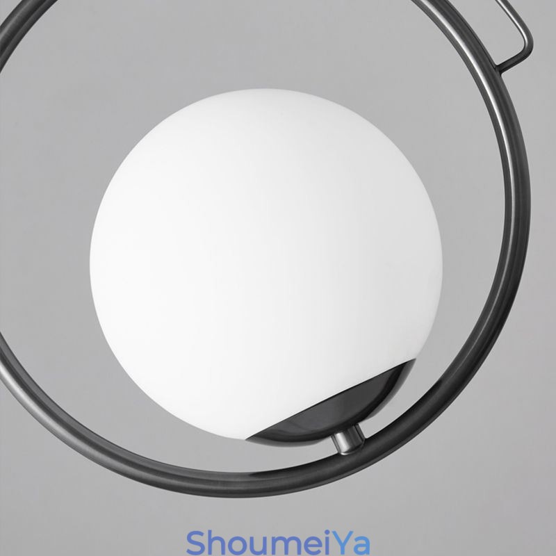 ガラスボールペンダントライト装飾ホーム吊り下げランプ