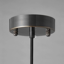 モダンなガラスペンダントライト 透明ガラスシェード付きシングル吊り下げペンダント照明