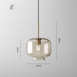 3 ライト ガラス ペンダント ライト クラシック クラスター 吊り下げ照明器具 カフェ