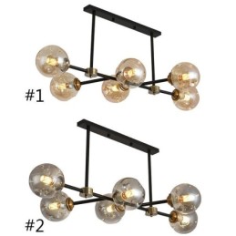 6 ライト モダン ガラス シーリング ライト マジック ビーン 照明器具