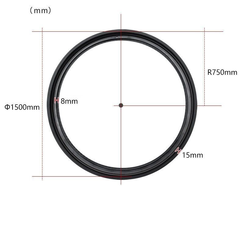 円形トラックライト マグネット式埋め込み式トラック照明器具 150cm