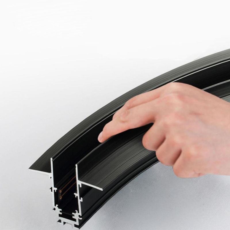 円形トラックライトシステム 磁気埋め込み式トラック照明器具 120cm