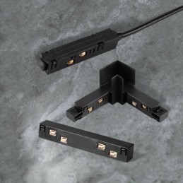 磁気トラック照明アクセサリ 埋め込み式トラックレールコーナー接続