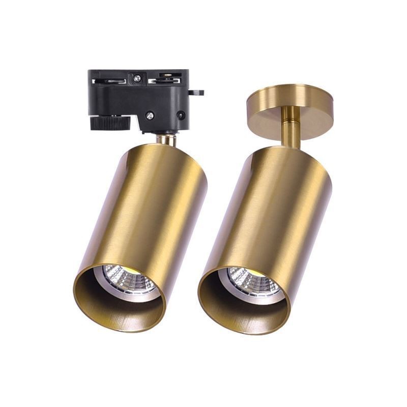 モダンでシンプルなスポットライトアルミ天井トラックライト