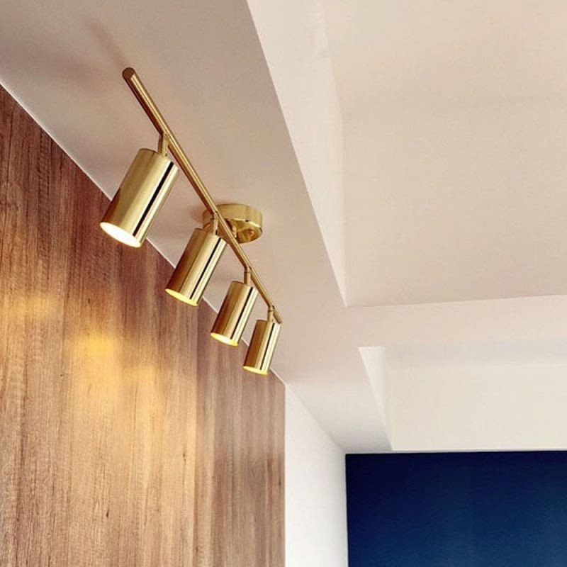 モダンでシンプルなスポットライトアルミ天井トラックライト