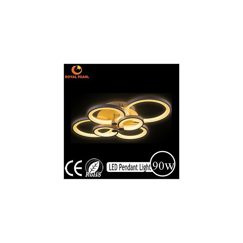 エレガントなデザインのアクリルペンダント天井ライト