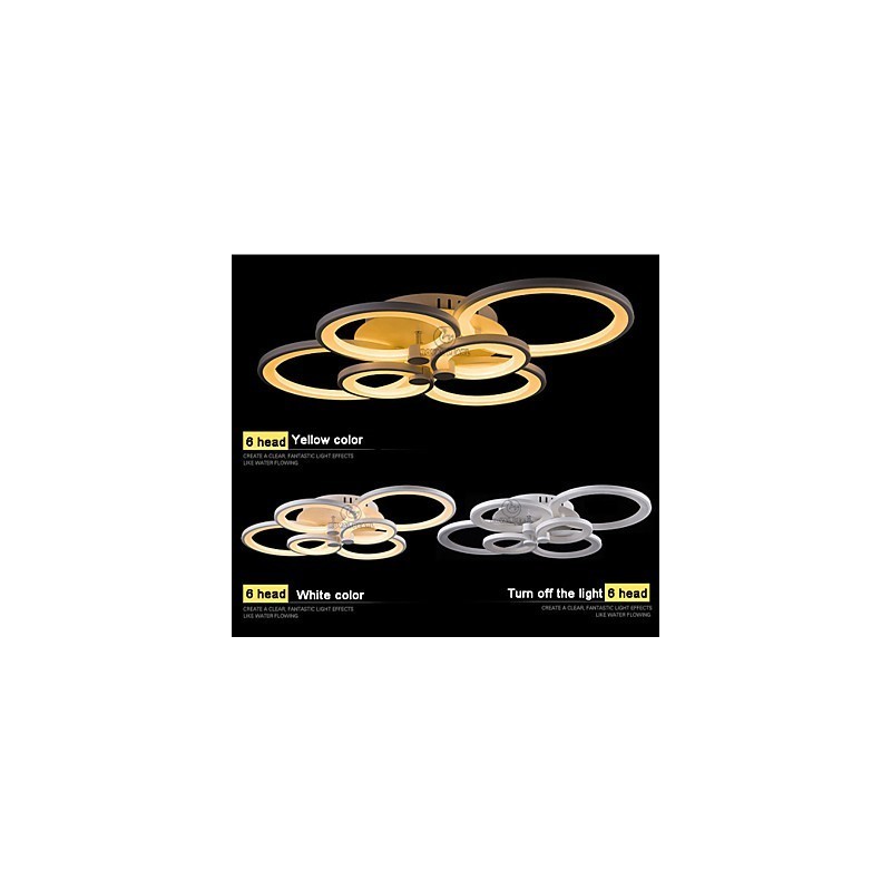 エレガントなデザインのアクリルペンダント天井ライト