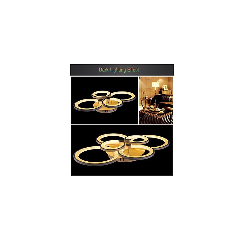 エレガントなデザインのアクリルペンダント天井ライト