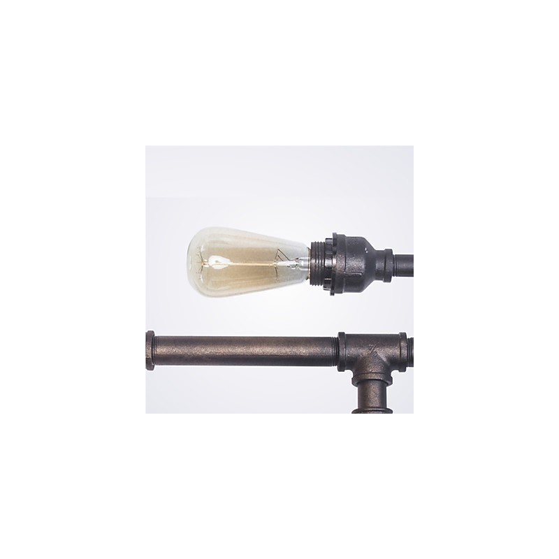 ヴィンテージ インダストリアル ウォールランプ バスルーム キッチン ダイニング パイプ エジソン ライト 高級 ダイニング バー 燭台 ランプ FJ DB2 014A0