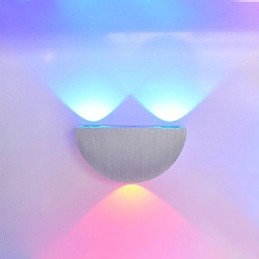 ミニスタイル フラッシュマウント ウォールライト モダン コンテンポラリー メタル