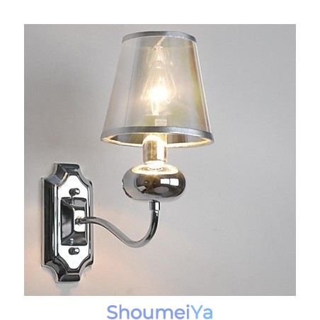 ミニスタイル 壁取り付け用燭台 モダン コンテンポラリー メタル