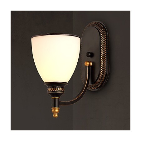 北欧のカントリーガラスウォールランプライト