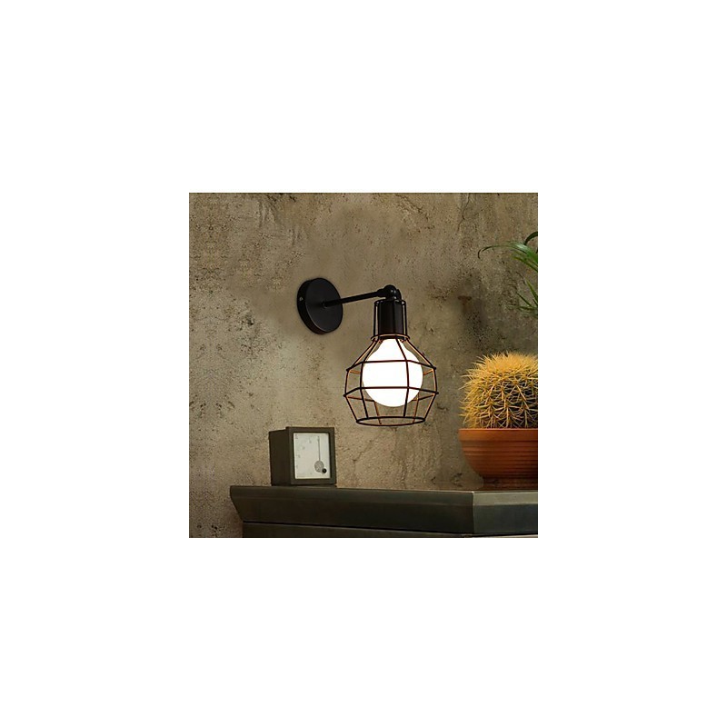 古代の方法を復元することは、古い街灯バルコニー廊下錬鉄ポット壁ランプです