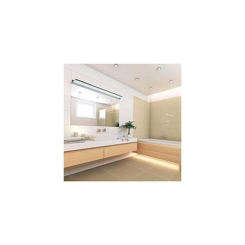 ミラーランプ ステンレススチールとアクリル