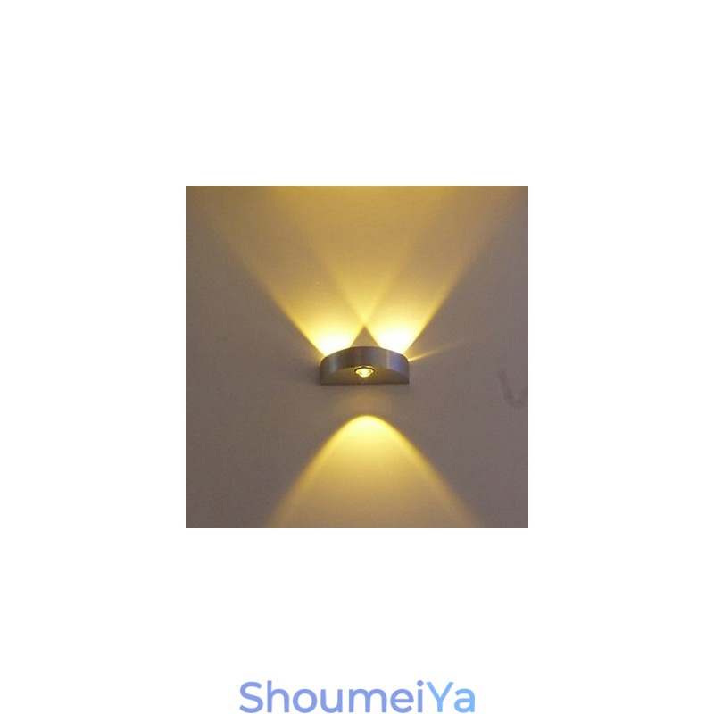 ハーフ マンス ウォール ランプ クリエイティブ バー モデル ウォール スコンセ モダン コンテンポラリー メタル