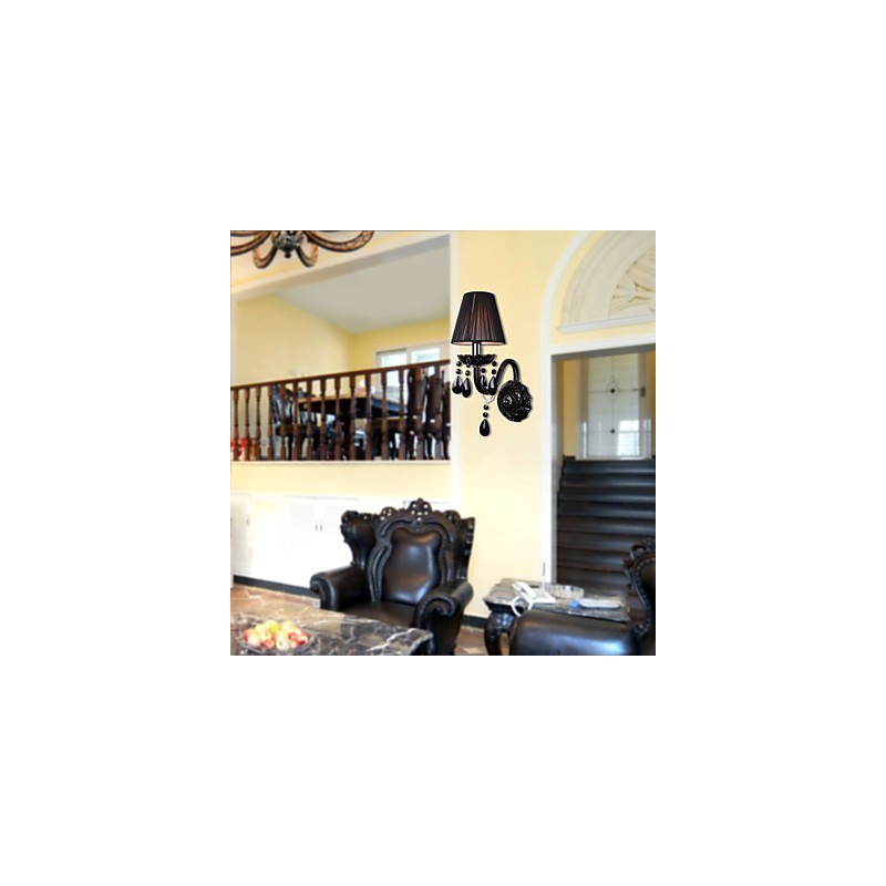 クリスタルキャンドルウォールライトモダンコンテンポラリーガラス