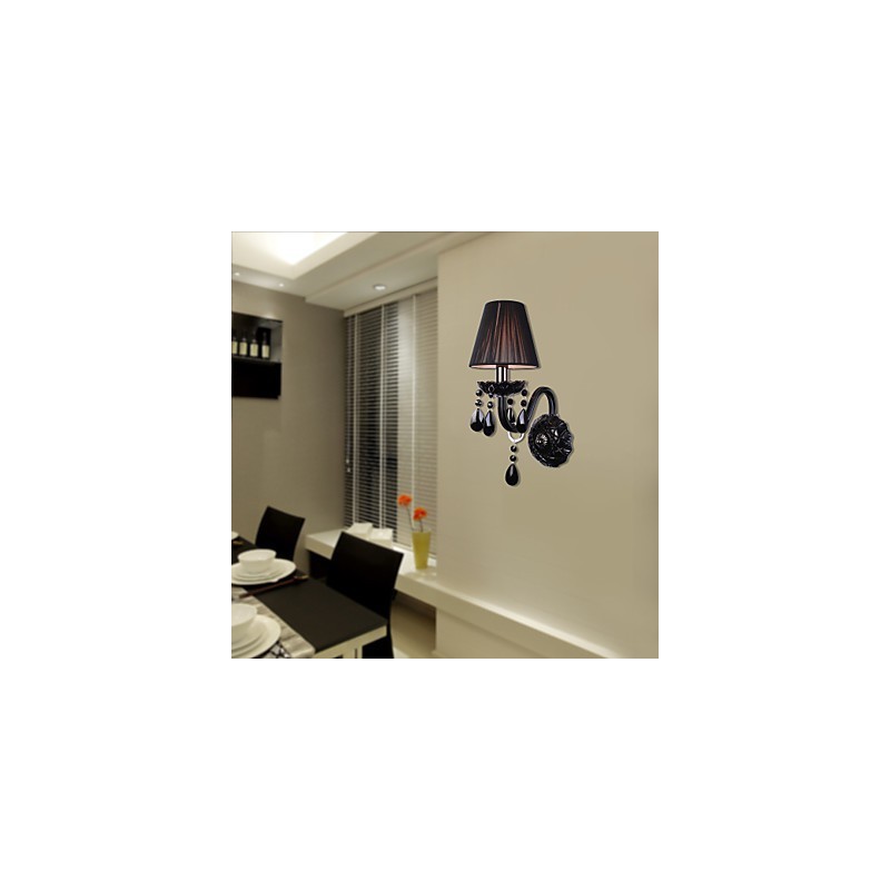 クリスタルキャンドルウォールライトモダンコンテンポラリーガラス