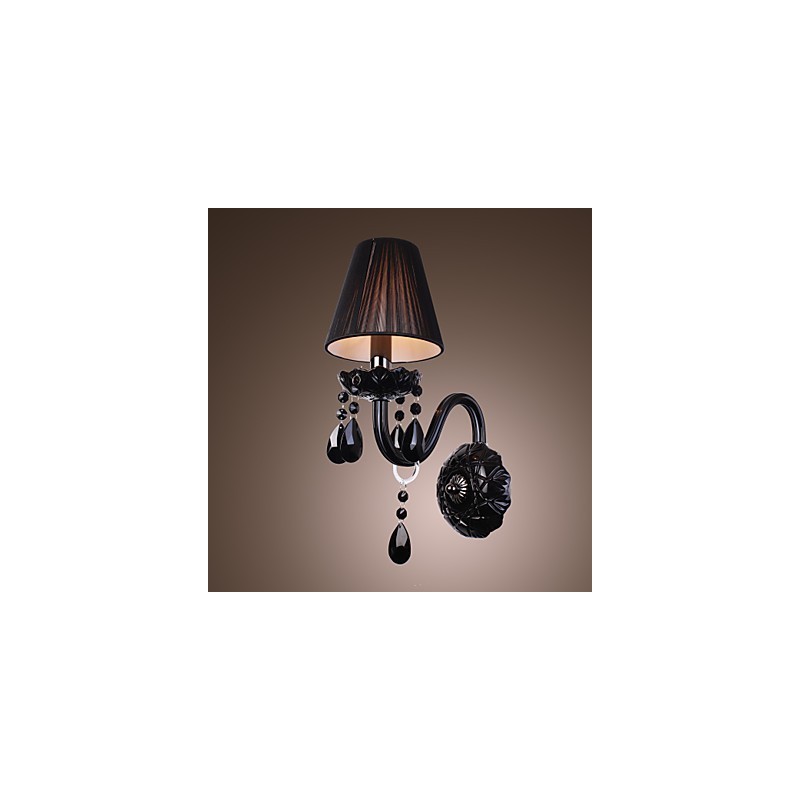 クリスタルキャンドルウォールライトモダンコンテンポラリーガラス