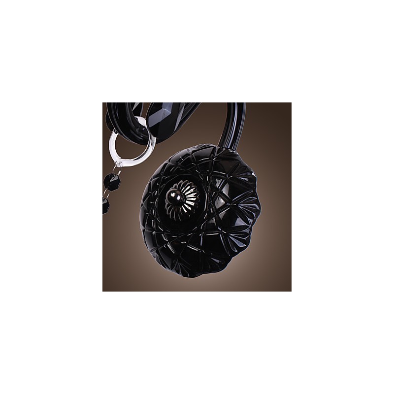 クリスタルキャンドルウォールライトモダンコンテンポラリーガラス