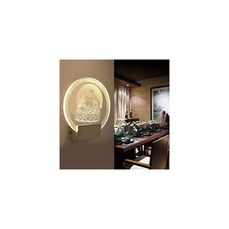 アクリル ウォールランプ PVC ランプ ライトチップ モダン コンテンポラリー メタル