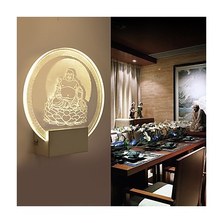 アクリル ウォールランプ PVC ランプ ライトチップ モダン コンテンポラリー メタル