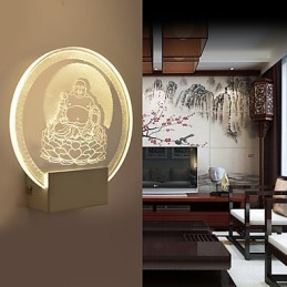 アクリル ウォールランプ PVC ランプ ライトチップ モダン コンテンポラリー メタル