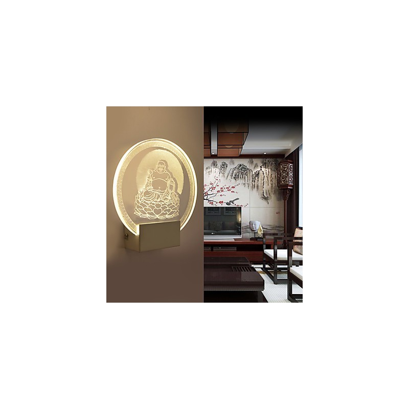 アクリル ウォールランプ PVC ランプ ライトチップ モダン コンテンポラリー メタル