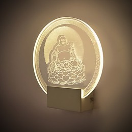 アクリル ウォールランプ PVC ランプ ライトチップ モダン コンテンポラリー メタル