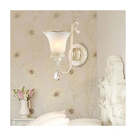 ヨーロッパタイプ古代の方法を復元した錬鉄製の寝室の壁ランプライト