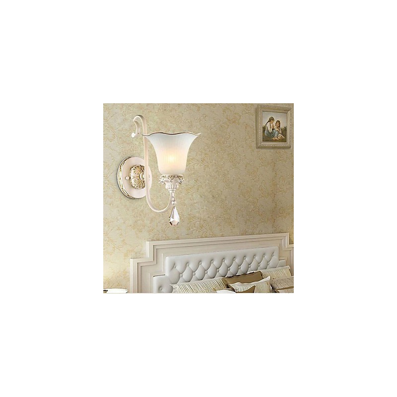 ヨーロッパタイプ古代の方法を復元した錬鉄製の寝室の壁ランプライト