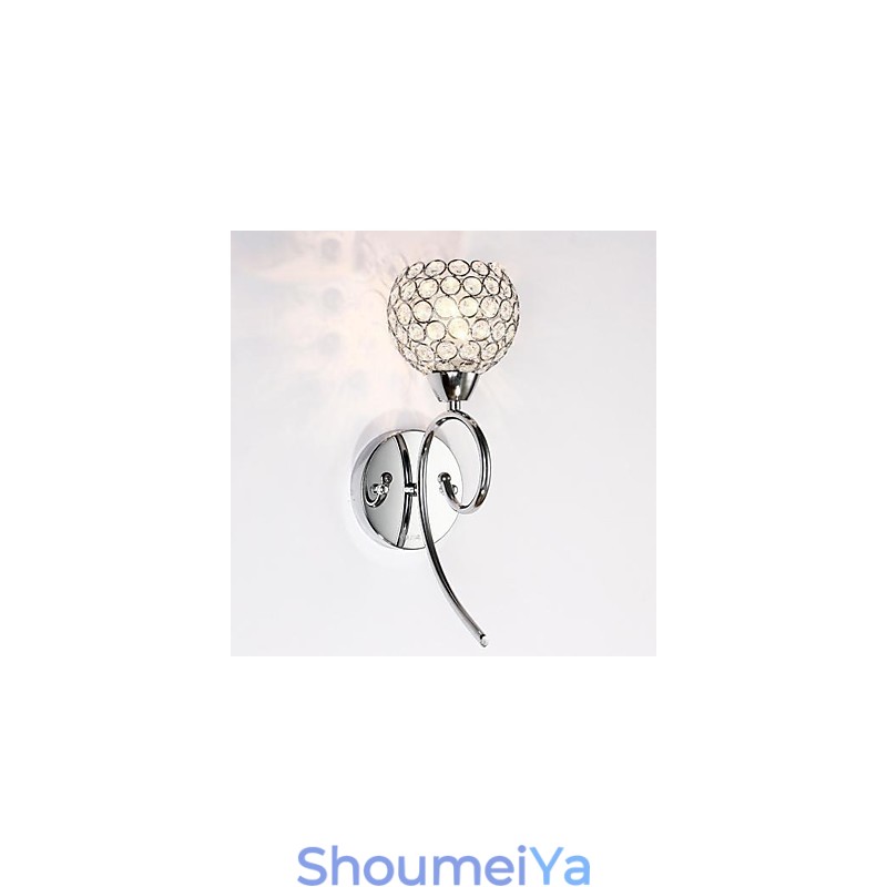 クリスタル ウォールライト 1 ライト クリエイティブ アイアン ペインティング