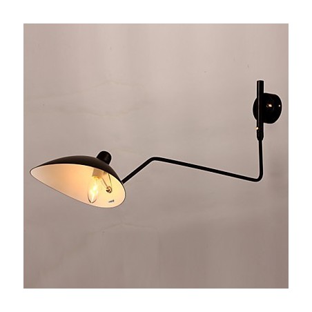 ロフトアメリカンカントリーサイドフリーリーウォールライトヴィンテージベッドサイドロングメカニカルワークスタディランプ屋内用