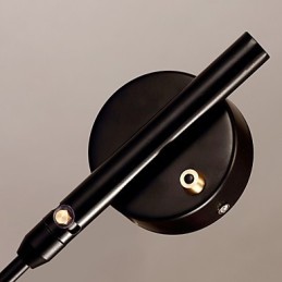 ロフトアメリカンカントリーサイドフリーリーウォールライトヴィンテージベッドサイドロングメカニカルワークスタディランプ屋内用