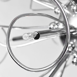 シャンデリア クリスタル モダンデザイン リビング 9 ライト