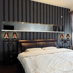 クリスタルキャンドルウォールライトモダンコンテンポラリーガラス