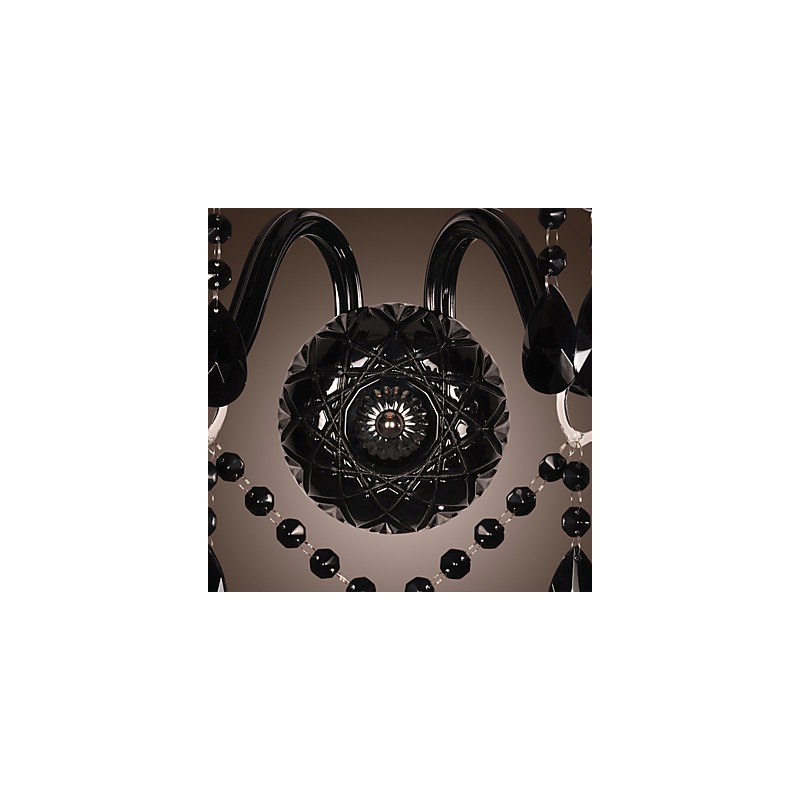 クリスタルキャンドルウォールライトモダンコンテンポラリーガラス