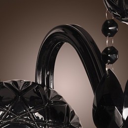 クリスタルキャンドルウォールライトモダンコンテンポラリーガラス