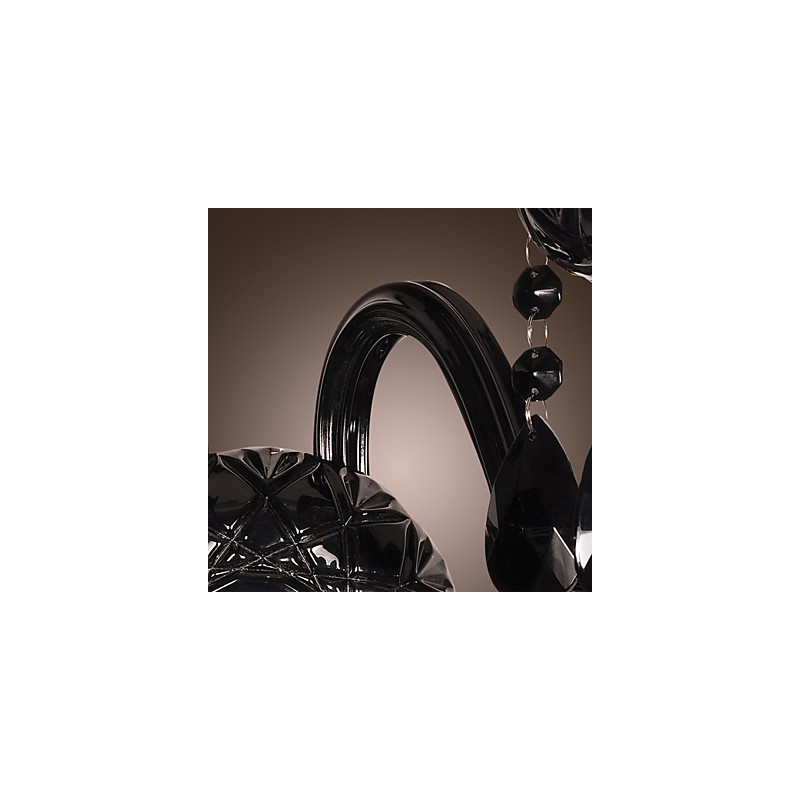 クリスタルキャンドルウォールライトモダンコンテンポラリーガラス