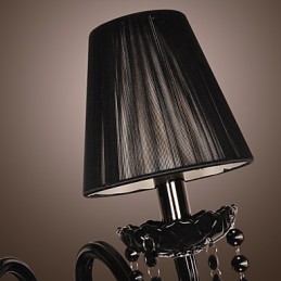 クリスタルキャンドルウォールライトモダンコンテンポラリーガラス