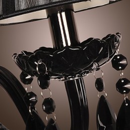 クリスタルキャンドルウォールライトモダンコンテンポラリーガラス