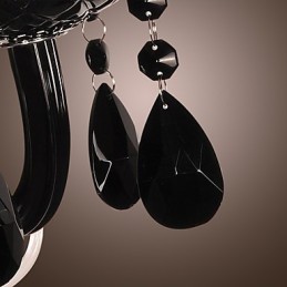 クリスタルキャンドルウォールライトモダンコンテンポラリーガラス