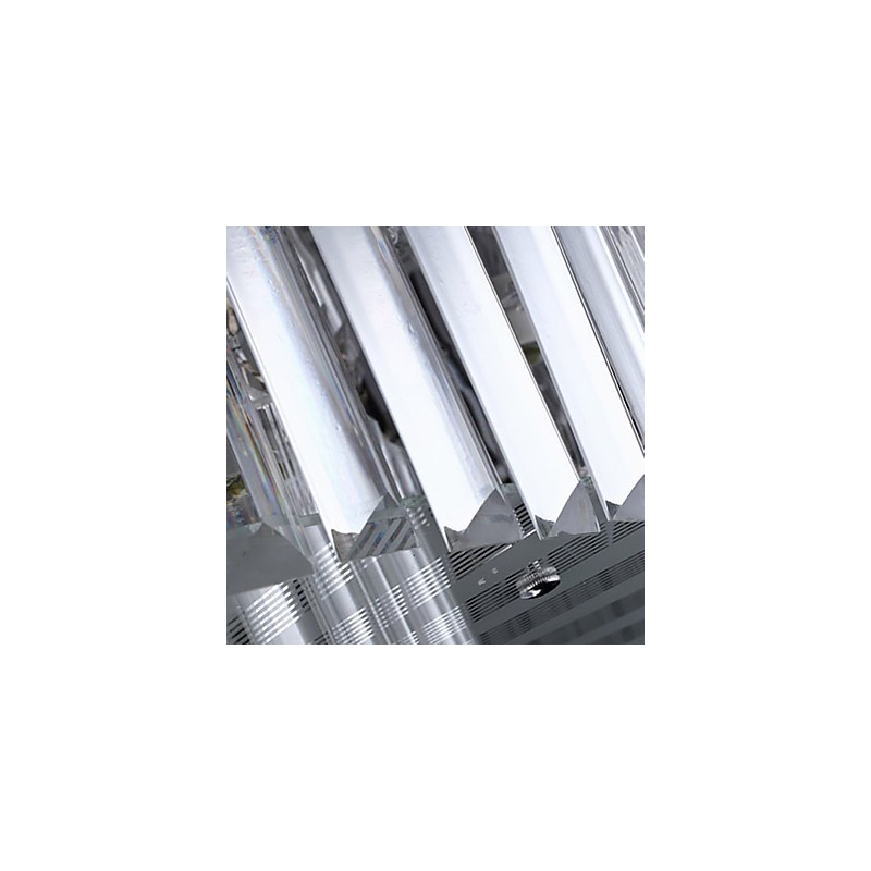 リモコン付きフラッシュマウントモダンコンテンポラリーガラス