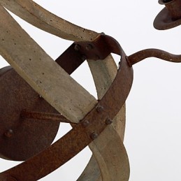 ミニスタイル 壁取り付け用燭台 素朴なロッジ 木製 竹