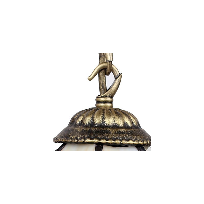 ヨーロッパの契約田舎クリエイティブ錬鉄壁ランプガラスライト