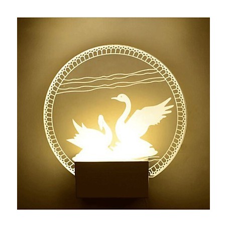 アクリル ウォールランプ PVC ランプ ライト モダン コンテンポラリー メタル