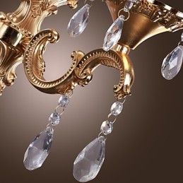 エレガントなピンクのクリスタルウォールライト