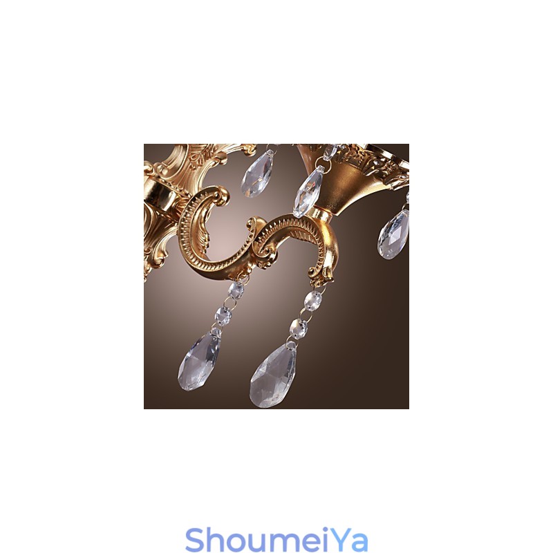 エレガントなピンクのクリスタルウォールライト